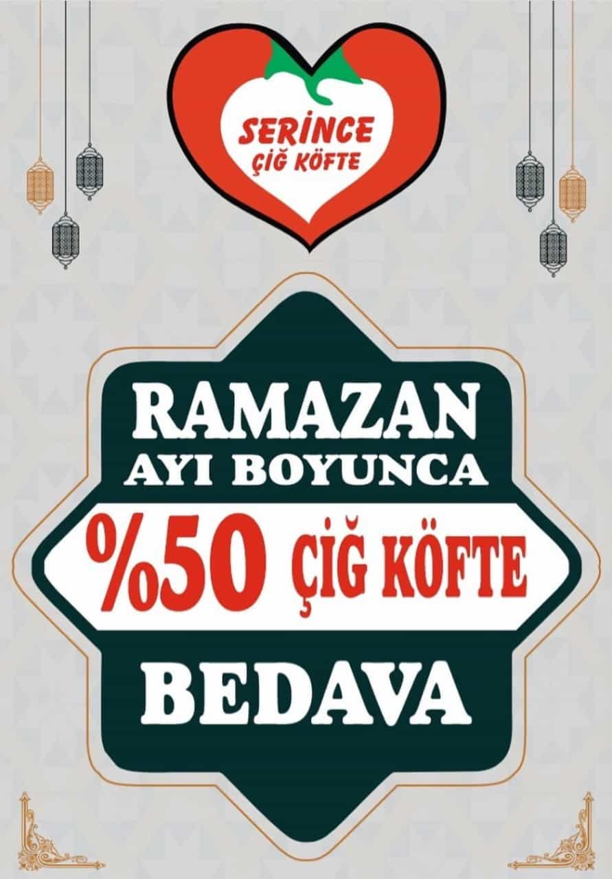 RAMAZAN AYI BOYUNCA SERİNCE'DEN BÜYÜK KAMPANYA