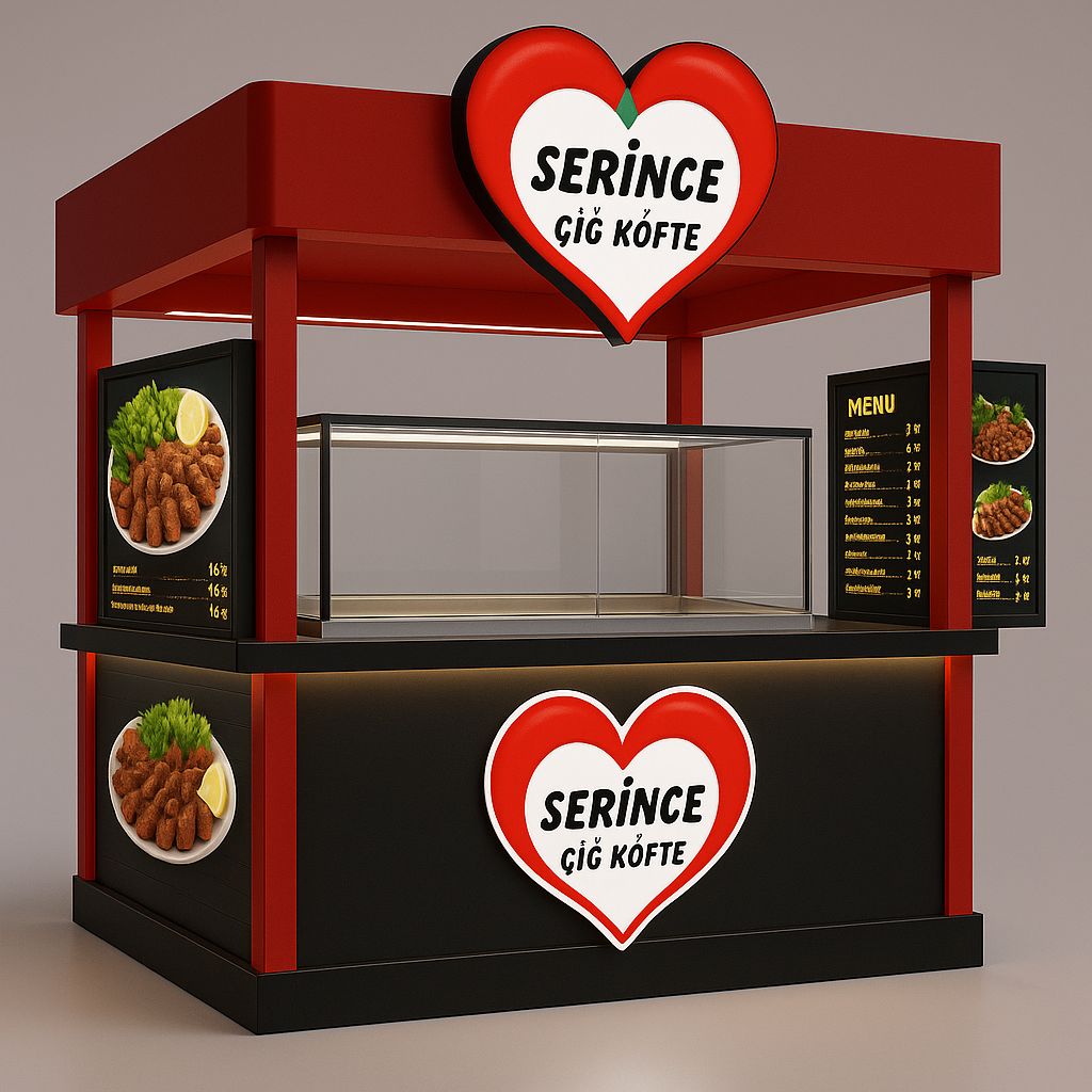 AVM’lerde Kiosk Stand ile Serince Çiğ Köfte: Küçük Alan, Büyük Kazanç