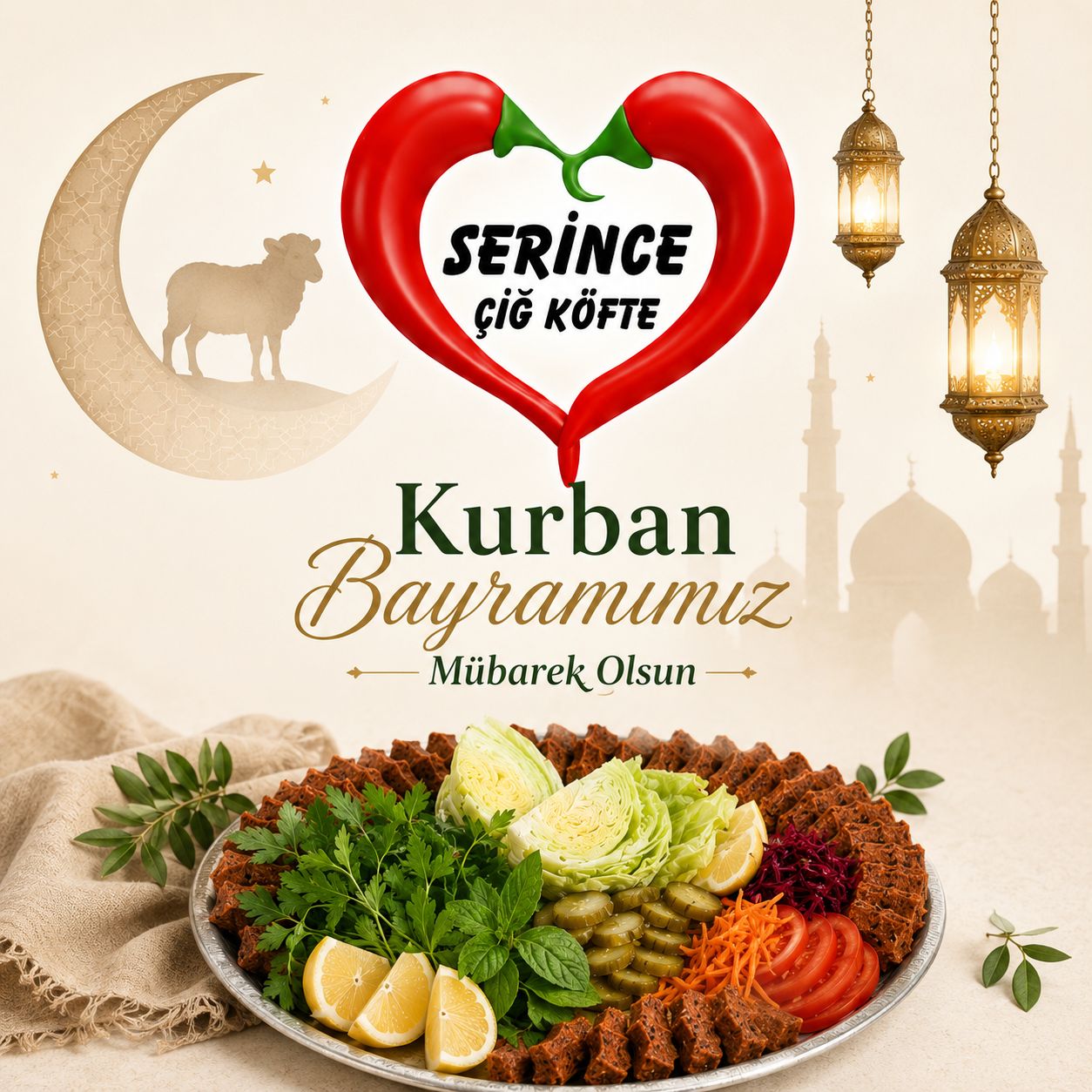 KURBAN BAYRAMINIZ MÜBAREK OLSUN