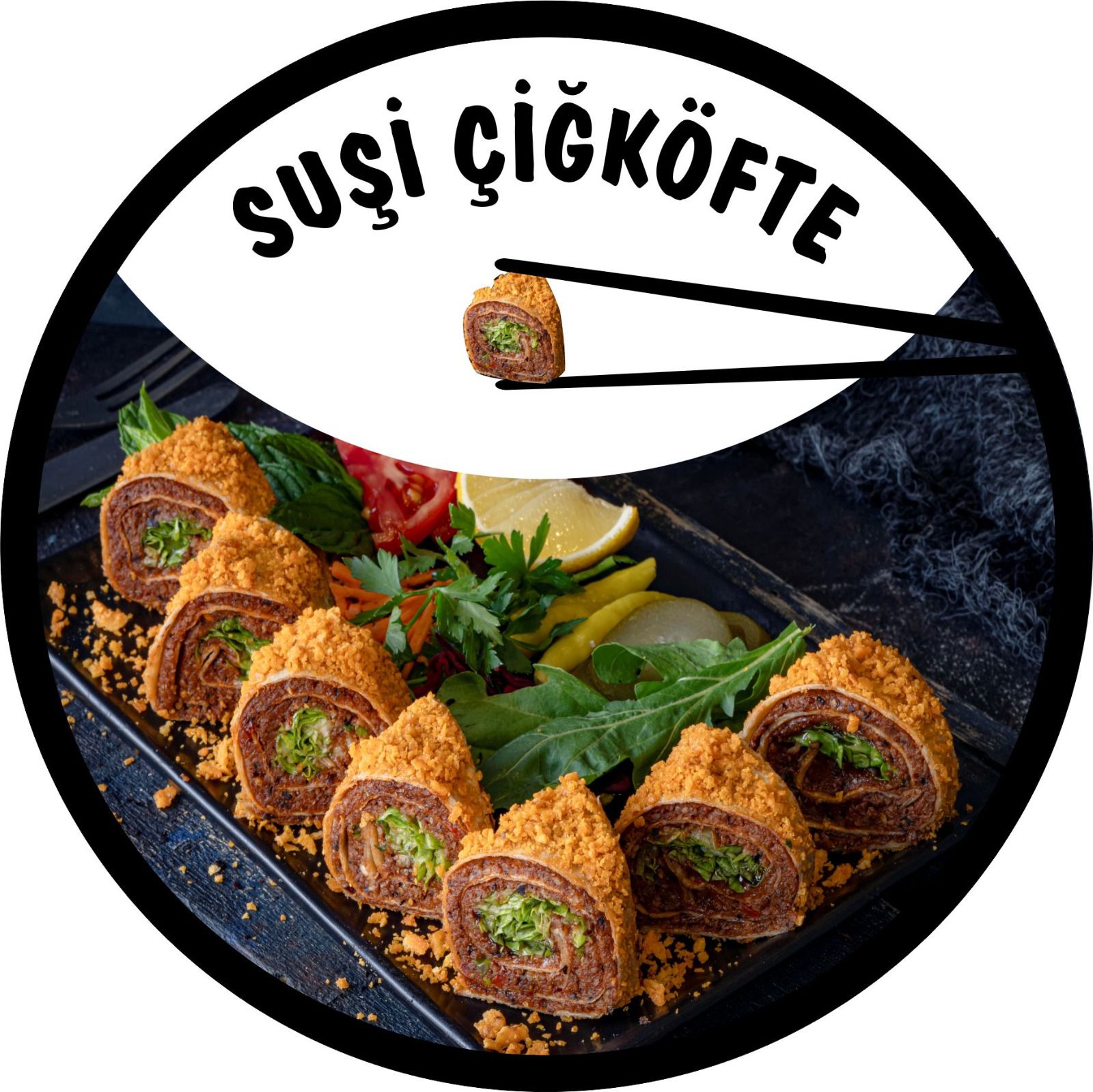 Sushi Çiğ Köfte ile Harika Sunumlar