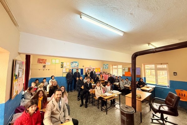 SERİNCE VE GGYD'DEN EĞİTİME MİNİK BİR DOKUNUŞ