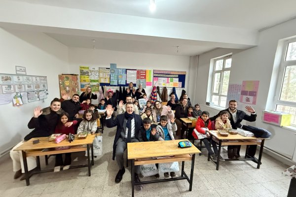 SERİNCE VE GGYD'DEN EĞİTİME MİNİK BİR DOKUNUŞ