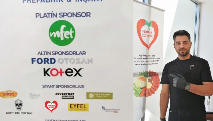 Serince Çiğ Köfte Gazi Üniversitesi Hayal Topluluğu Farkındalık Günlerine Stant Sponsoru Oldu