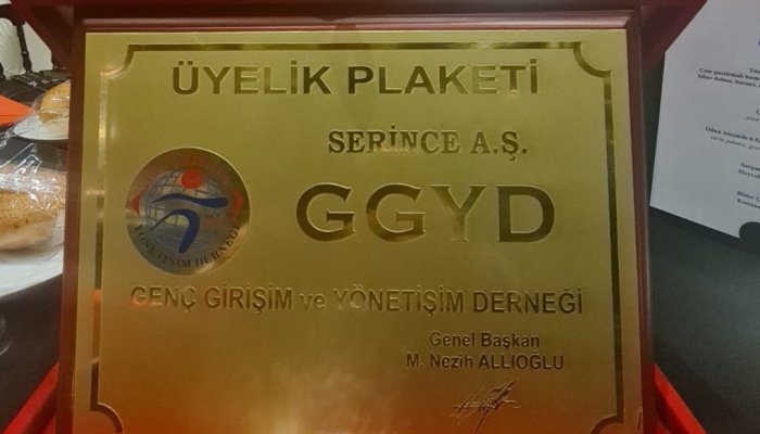 SERİNCE GGYD'YE ÜYE OLDU!