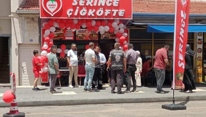 NEVŞEHİR HACIBEKTAŞ SERİNCE ÇİĞ KÖFTE BAYİSİ AÇILDI