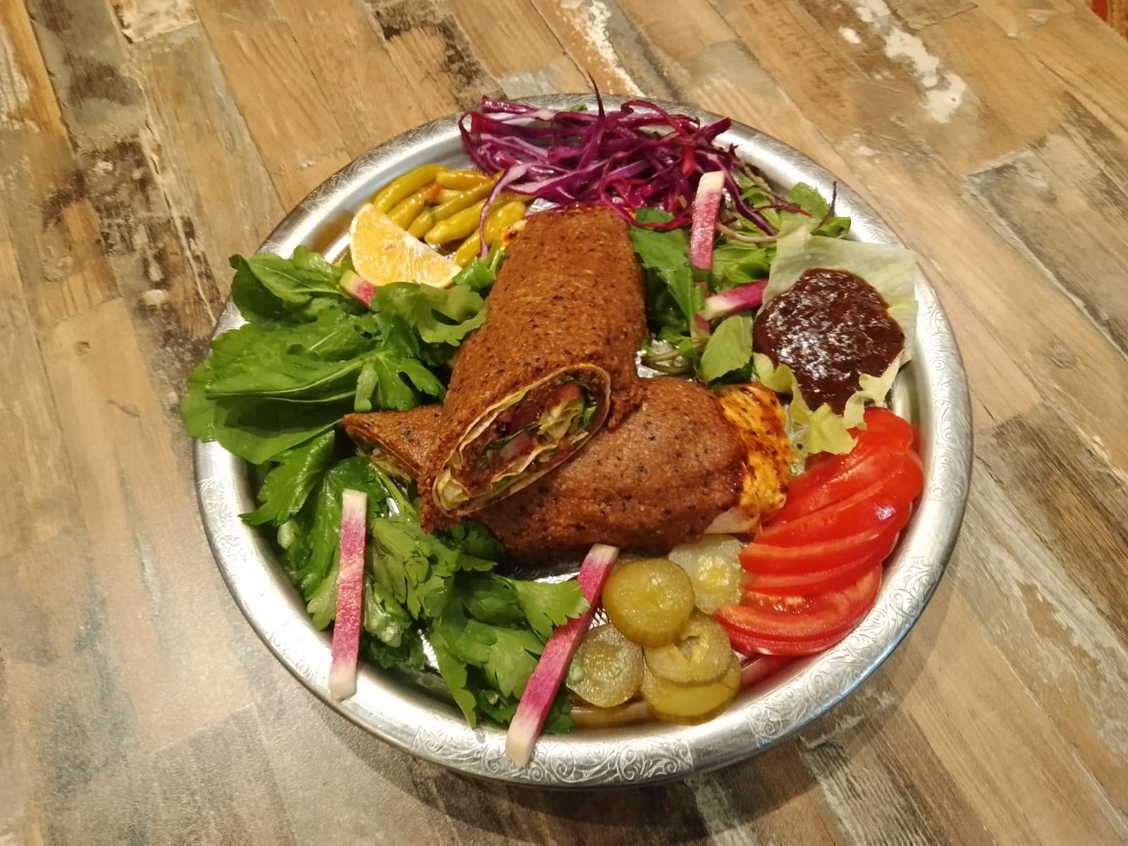 Wrap Çiğ Köfte Lezzeti | Serince Çiğ Köfte Paket Sipariş